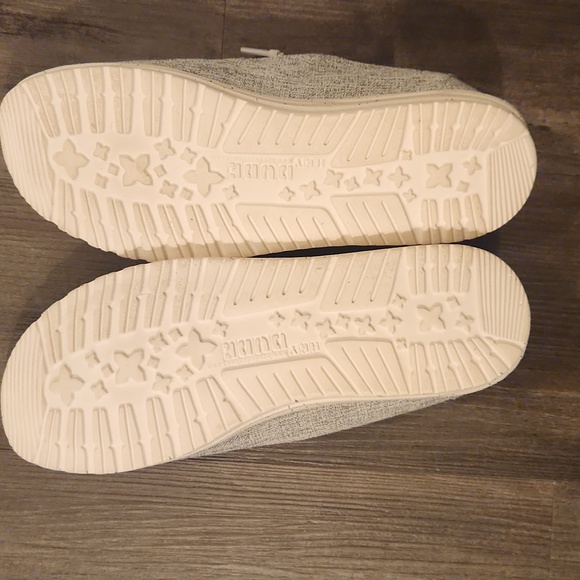 Hey Dude Wendy linen gray size 10 - Picture 5 of 7